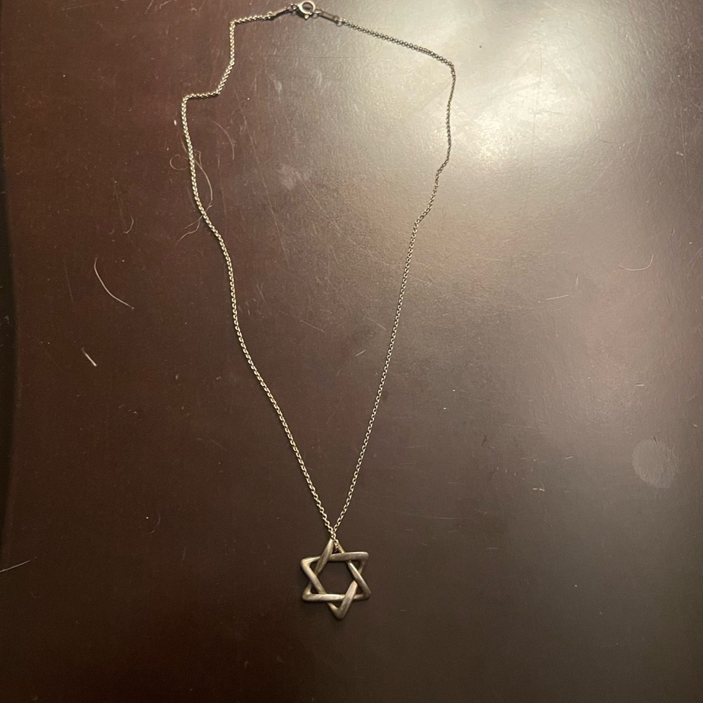 Tiffany & Co. Star of David necklace